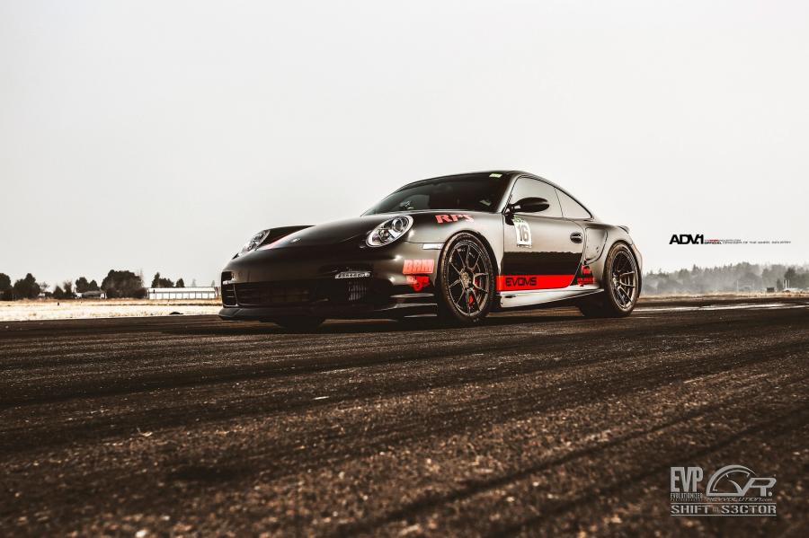 Porsche 911 Turbo by Evolution Motorsports on ADV.1 Wheels (ADV5.0MV2CS) '2015